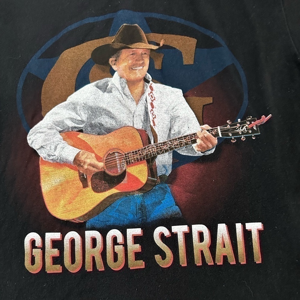 George Strait Concert Tour tee, 2018 - Picture 2 of 6